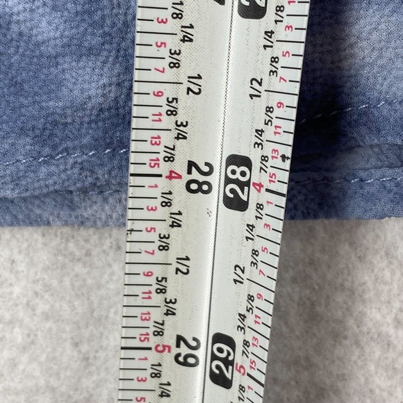 STUNNING Juicy Couture‎ Blouse Womens XXL Crepe Gauzy Front Knot Top Flowy 2XL - Picture 13 of 14